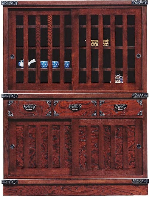 吉野民芸　水屋120cm:《伝統的な家具を追求し、現代の住空間にあわせた「吉野民芸家具」シリーズ》