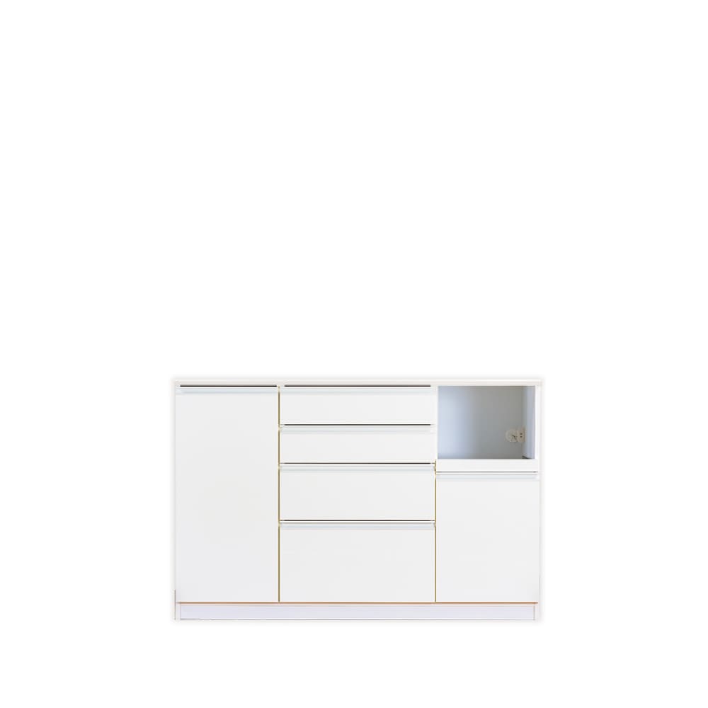 カウンター ココットS140 WH(幅140cm/奥行45cm 5Y）WH