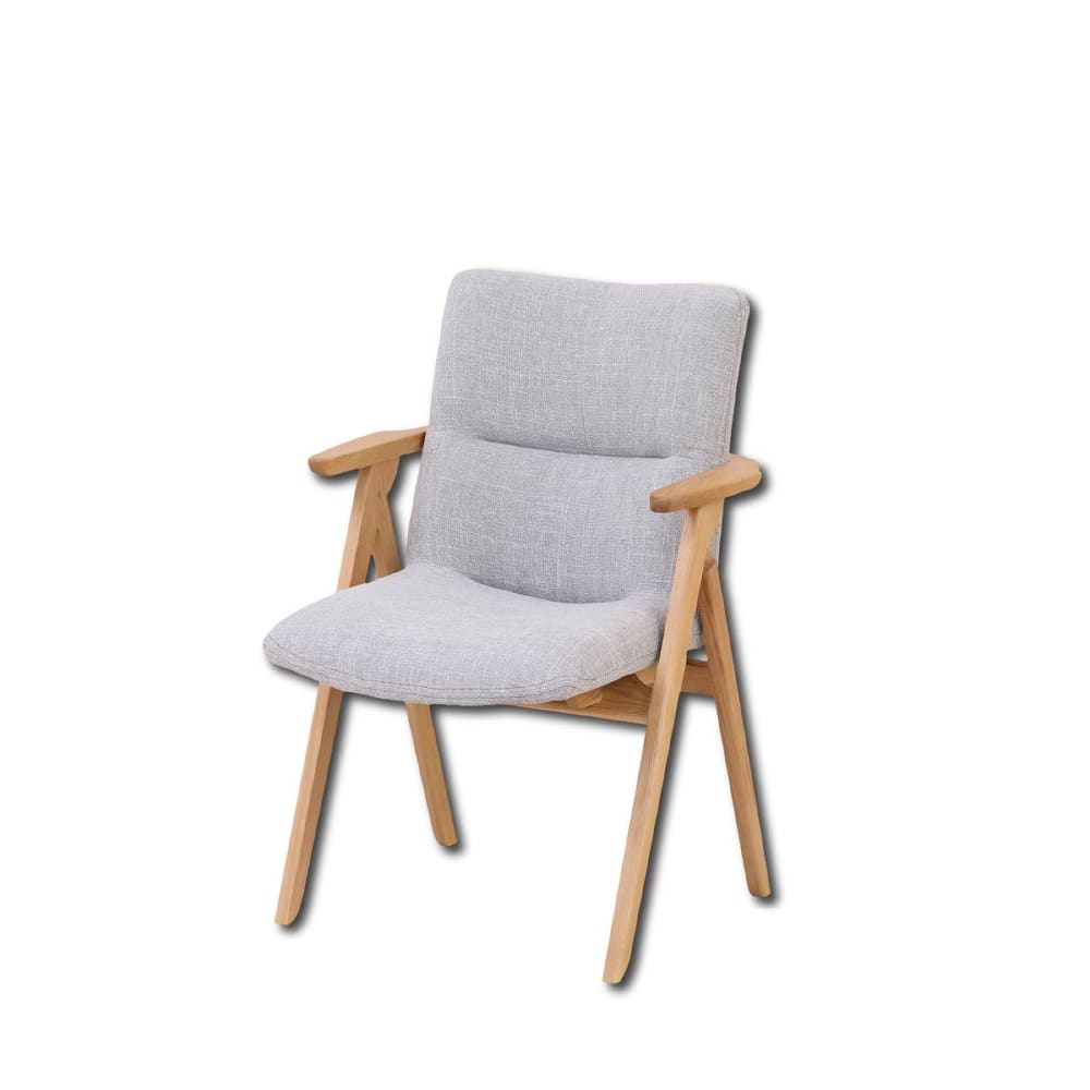 ダイニングチェア サヤU OAK/GRY