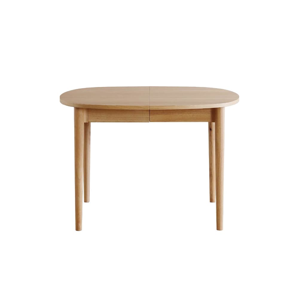 伸長式ダイニングテーブル エリプス105 LBR