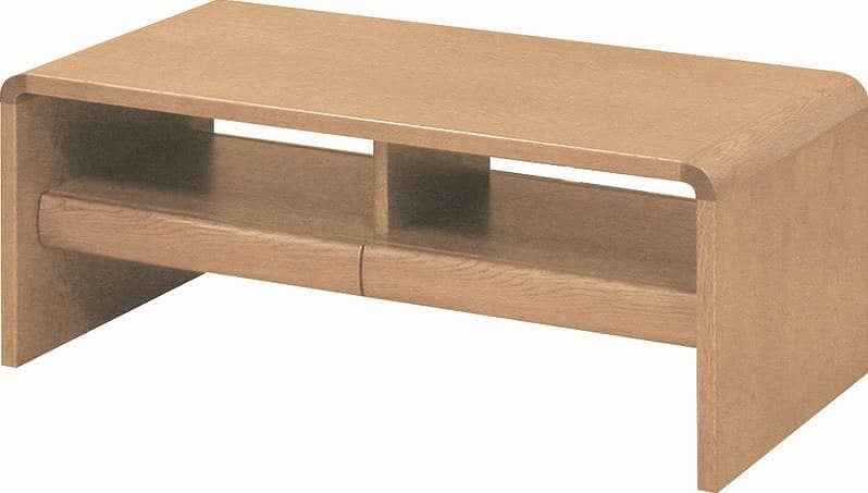 リビングテーブル　白珠　Ｔ−１１０４Ｈ（１１０×５５）ナチュラルオーク:リビングテーブル　※写真は【100×50cm】サイズです