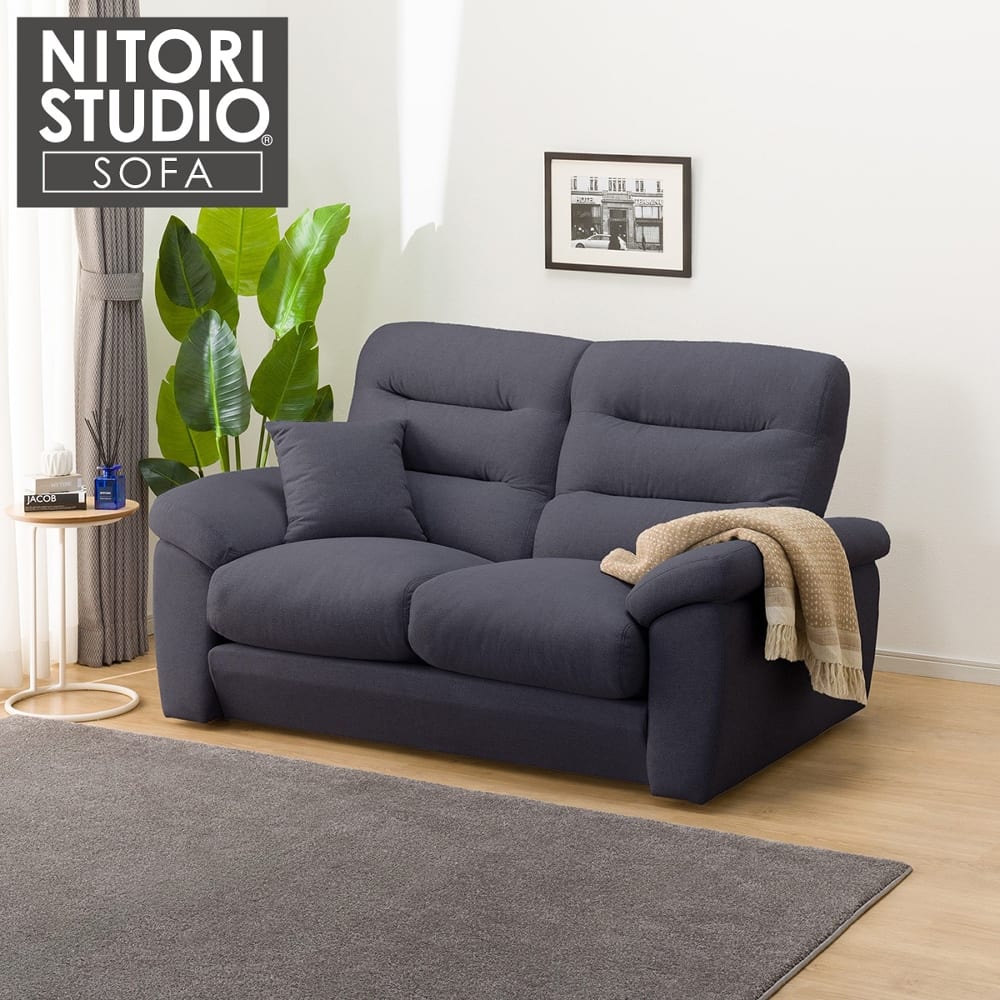 ２人用ソファ（クッション１個付）　２Ｐ　ＮポケットＢＳ１２　Ｓ－ＬＯ　ＡＱ－ＤＢＬ　<N>