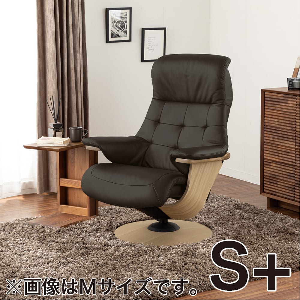 【お値下げ】Karimoku　カリモク　パーソナルチェア　バケット　　皮革 karimoku（カリモク）】総革仕様のオットマン付きパーソナル