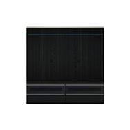 パモウナ　TVボード　VD-1600B　(ブラックグレイン)