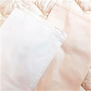 シモンズ【寝装品3点セット】ダブル　ベーシック３５ｃｍ厚　ＬＡ１００１　ホワイト／アイボリー