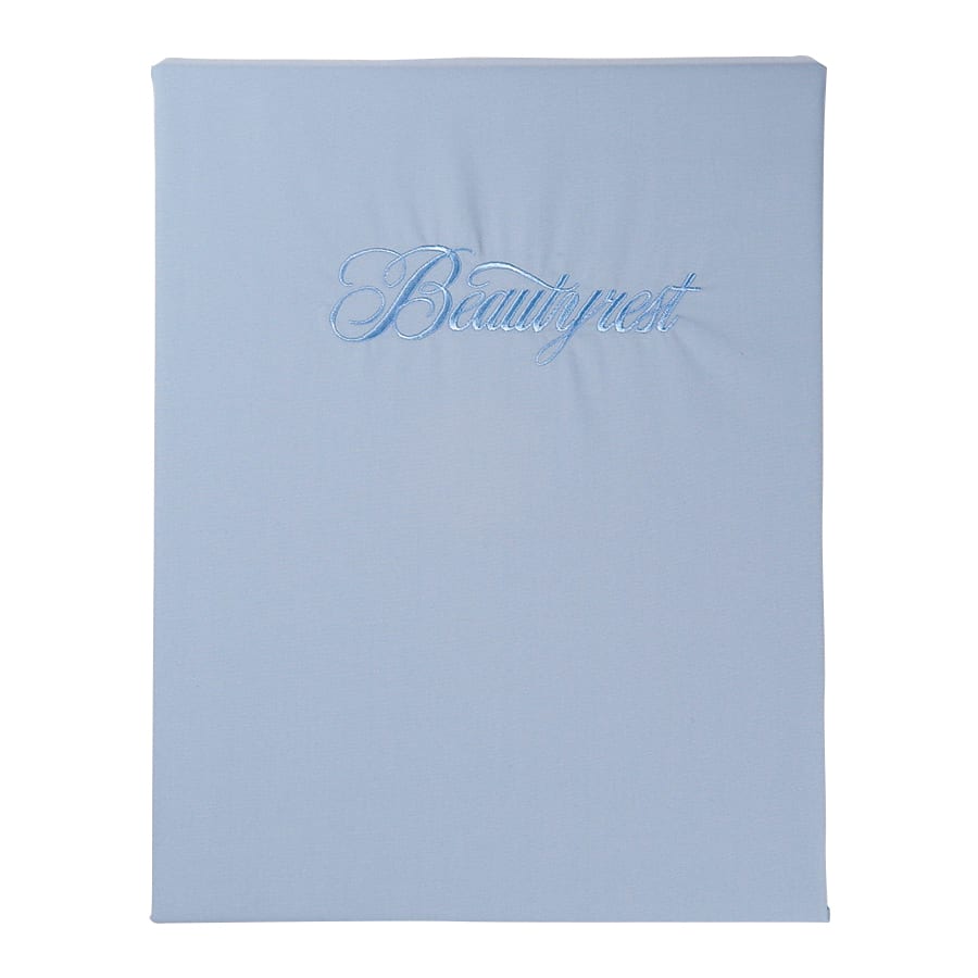 シモンズ【寝装品】シングル　ベーシックＢＯＸスカート　２７ｃｍ　ブルー:◆吸湿性の高い天然素材・綿100％を使用したベーシックシリーズ