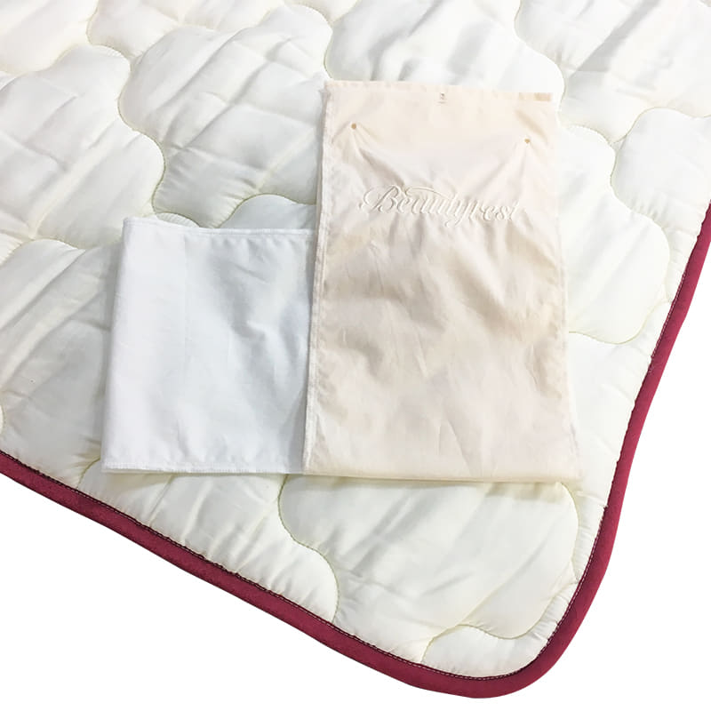 【寝装品3点セット】ラグジュアリー�U　ダブル　ホワイト／IV:快適な眠りのために大切な寝装品
