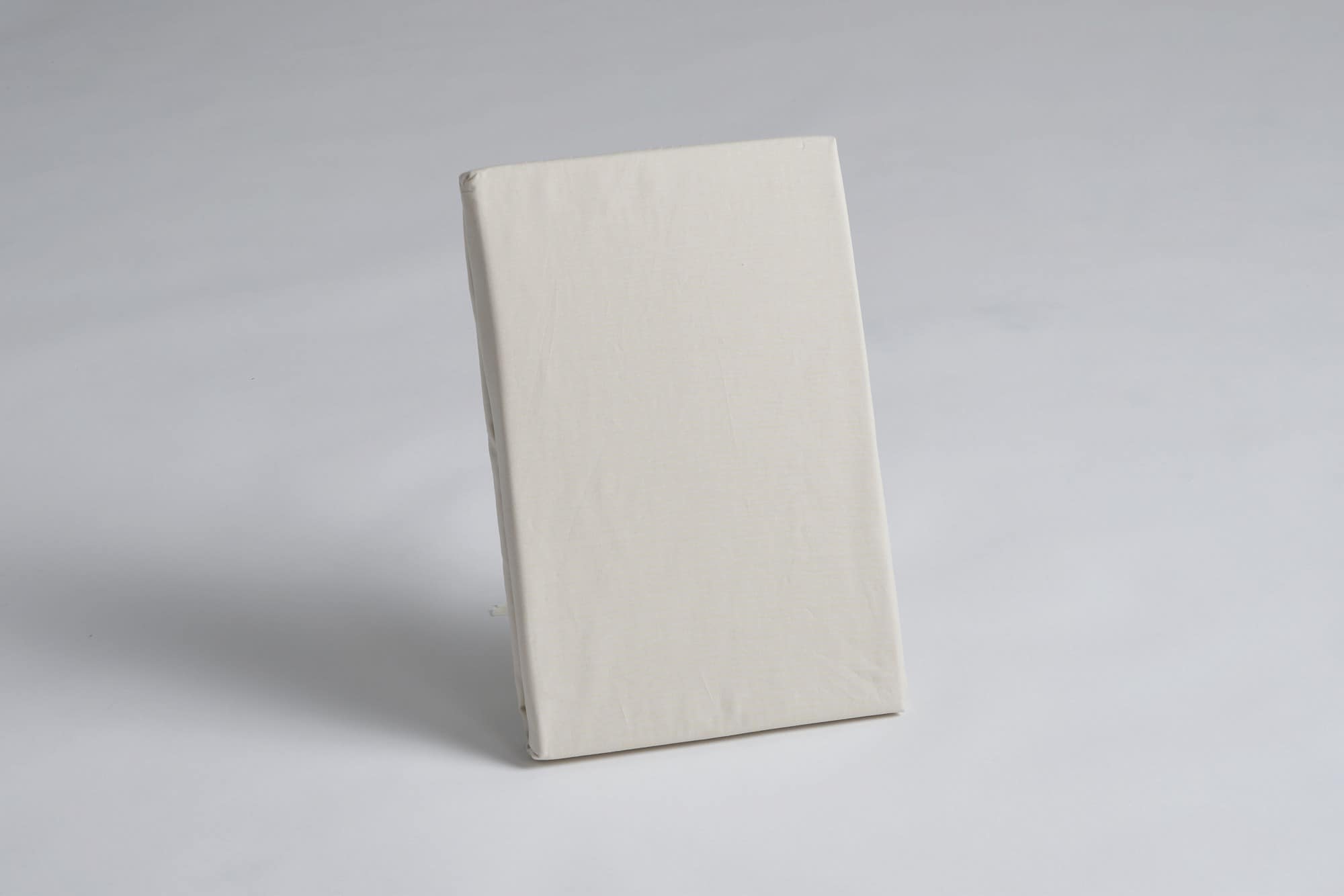 ボックスシーツ　ダブル用　３０Ｈ　ナチュラル:《綿１００％を使用したボックスシーツ》