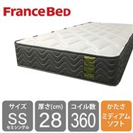 フランスベッド セミシングルマットレスLT-5500SPWミディアムソフト