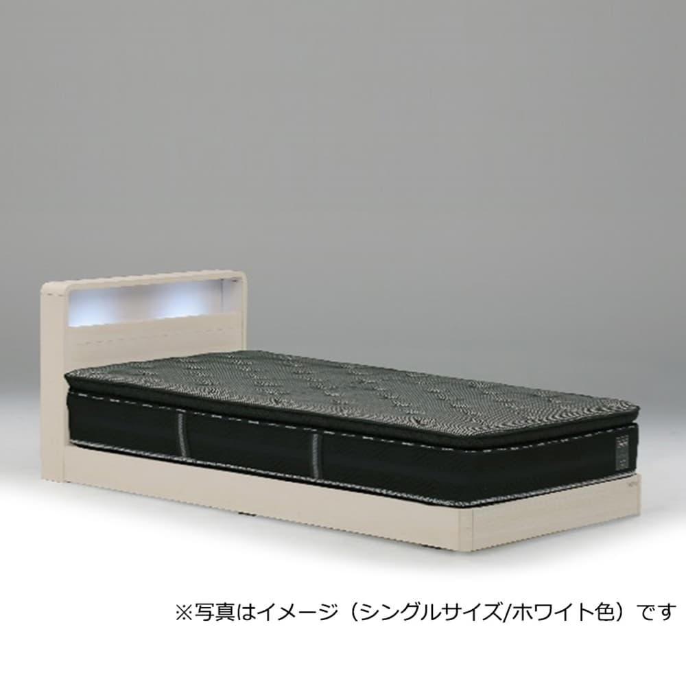 シングルフレームフッチ 引無(ｼﾝｸﾞﾙ 5Y)ﾎﾜｲﾄ): ベッド | 家具 