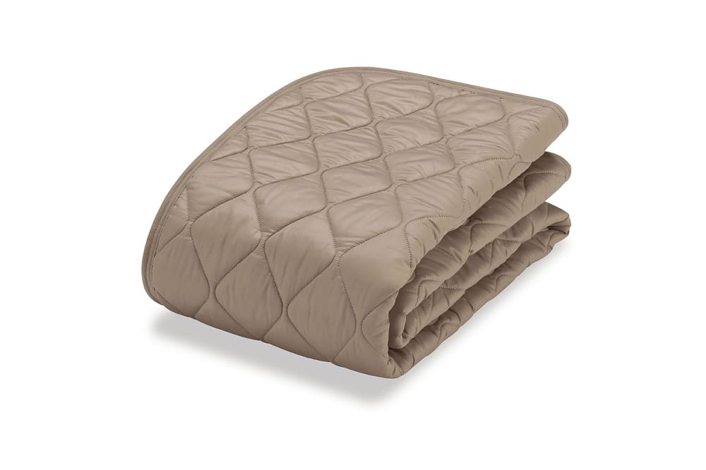 寝装品ベッドパッド羊毛メッシュパッド　シングル:羊毛の温かさとメッシュの通気性でサラッとべたつかず一年中お使いいただけます。