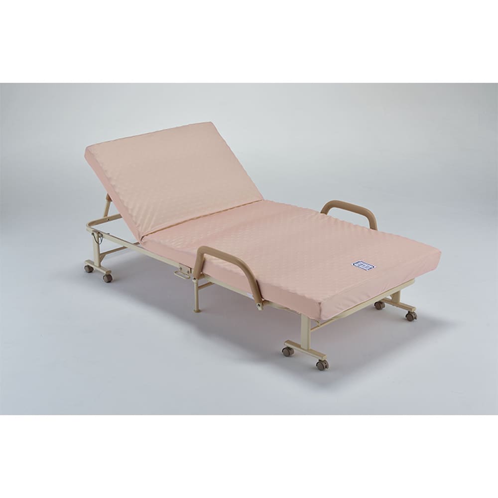 収納式リクライニングベッド　ＡＸ−ＢＧ５７０ＰＫＳ　ピンク