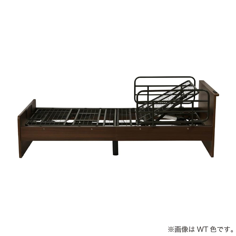 非課税】シングル電動ベッドフレーム イロドリ フラット KBS