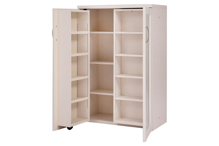 スライド書棚 プラス８０Ｍ ＤＢＲ(幅80×高さ120 5Y)DBR): 本棚 | 家具 