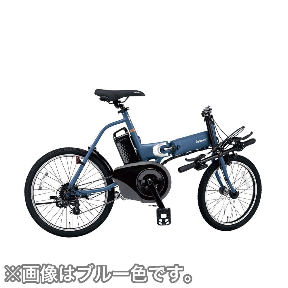 パナソニック】 折りたたみ電動アシスト自転車 オフタイム