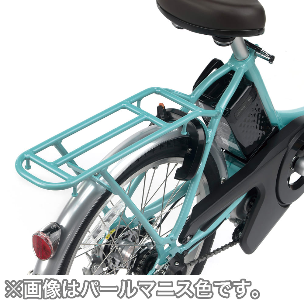 フレーム一体アルミリアキャリア