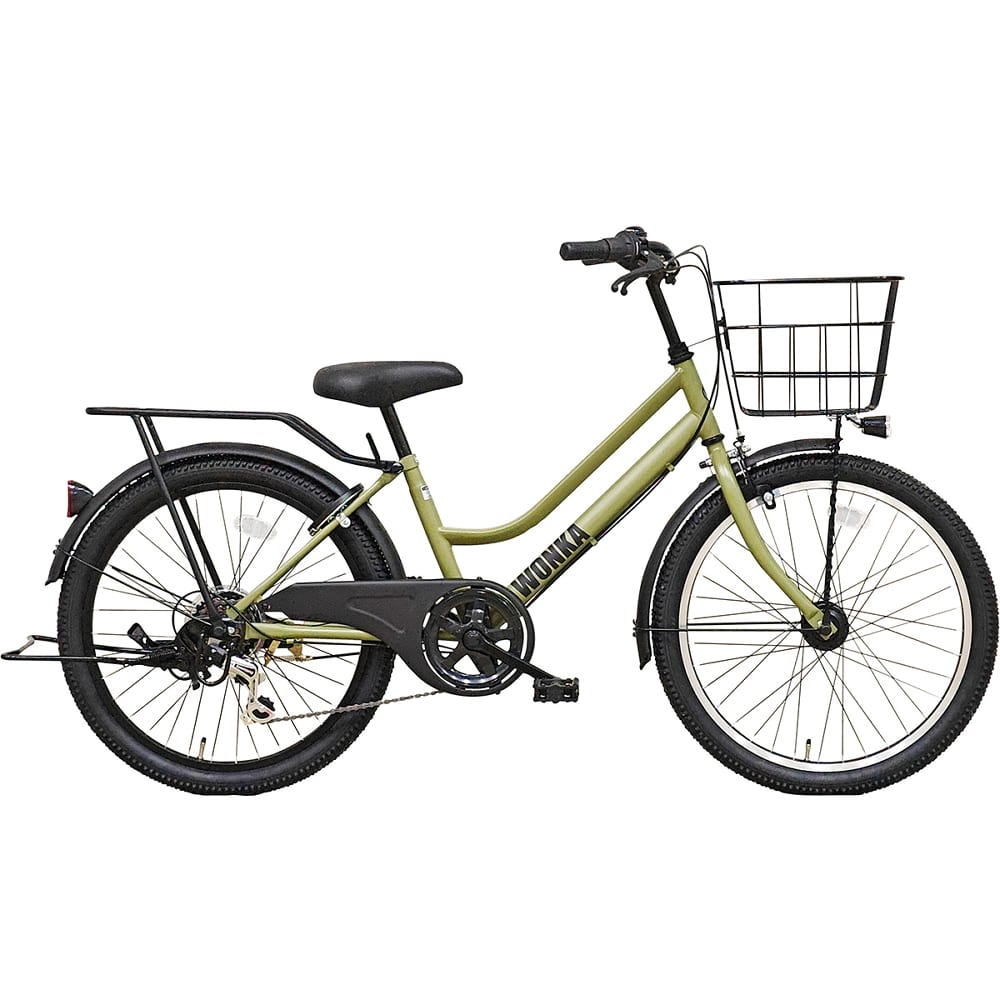 アウトドア感満載のジュニア自転車