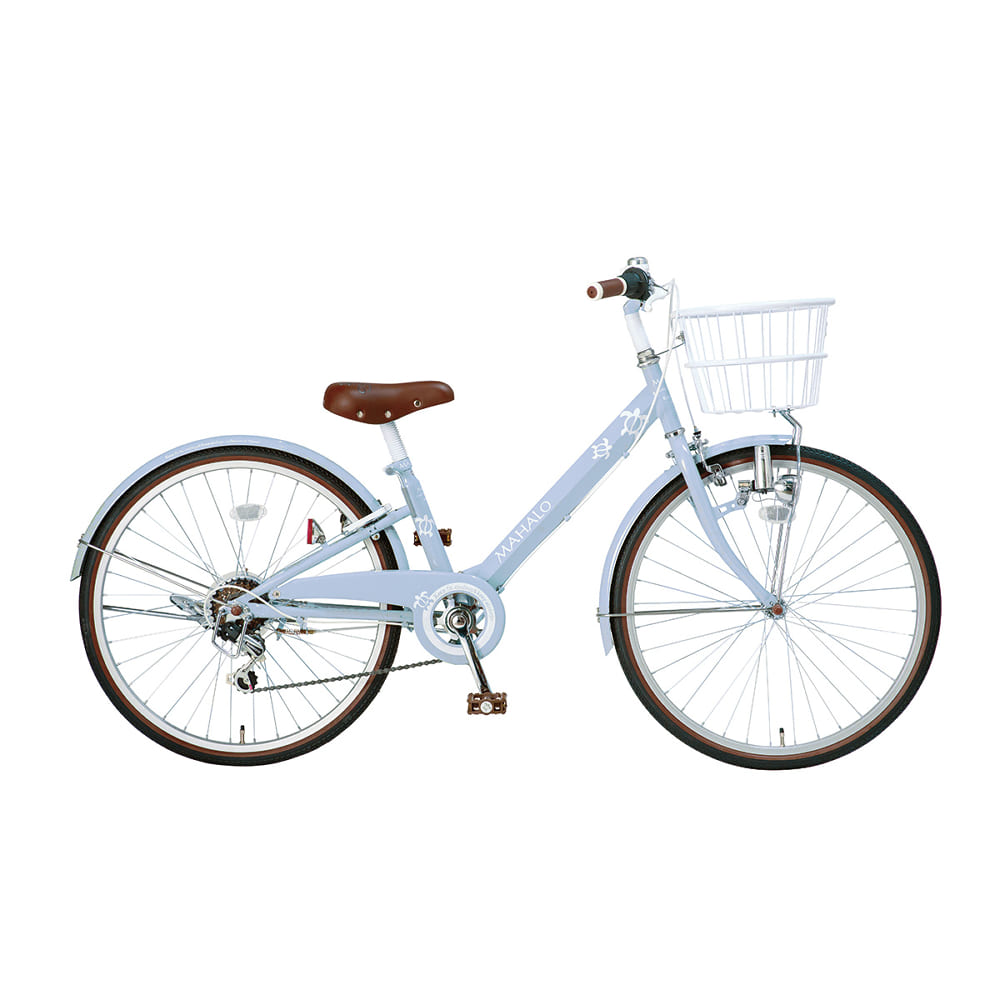 子供用自転車 マハロジュニア5th 206ブルー 【受取方法