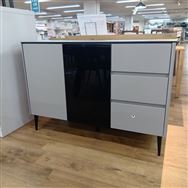 【新座店 関東一部地域限定 展示特価品】 サイドボード コーラス120キャビネットB 天板/本体