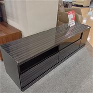 【ホームズ大谷田店 関東一部地域限定 展示特価品】 ローボード ウェイク150TV(BK木目)