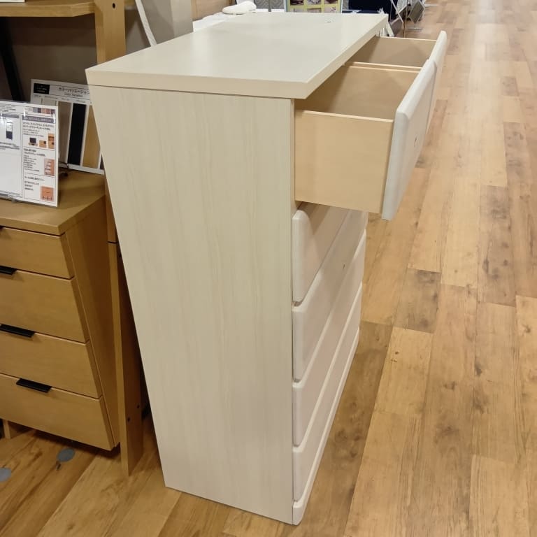 府中店 関東一部地域限定 展示特価品】 ハイチェスト GB5 ドール WH