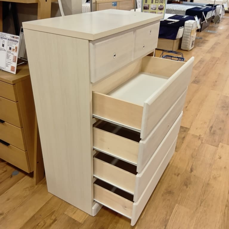 府中店 関東一部地域限定 展示特価品】 ハイチェスト GB5 ドール WH