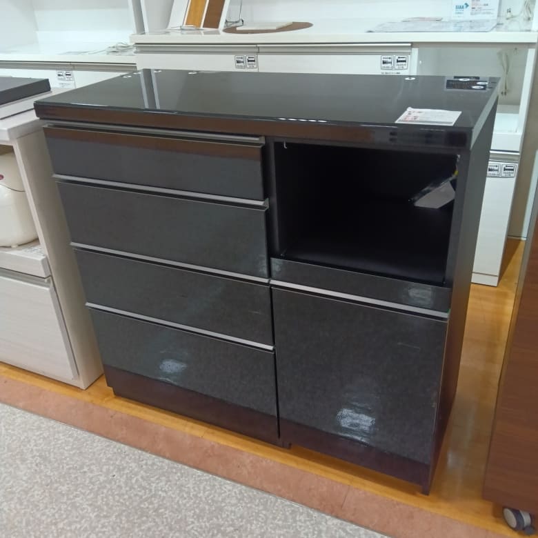 【大和店 関東一部地域限定 展示特価品】 カウンター幅100cm TRH-S100 B AS-S401 B AS-S600 B