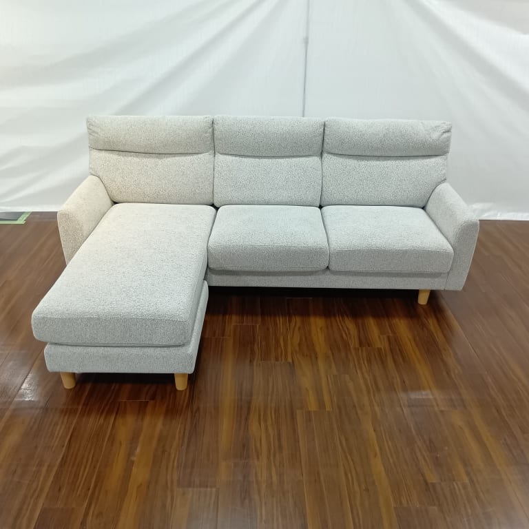 【大和店 関東一部地域限定 展示特価品】 組みかえ型シェーズロングソファ Foam10W219サイズハイレギュラー木脚12NTMOW 5Y)TMOW