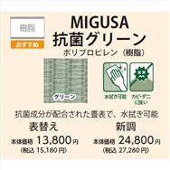 ��̕\�ւ��@MIGUSA�R�ۃO���[����@�@1��̉��i