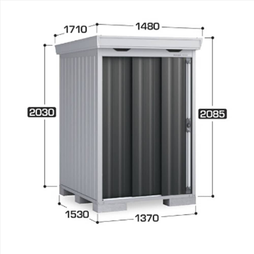 イナバ フォルタ FS−1415S 一般型・多雪型 棚板2枚付属 工事付きパック