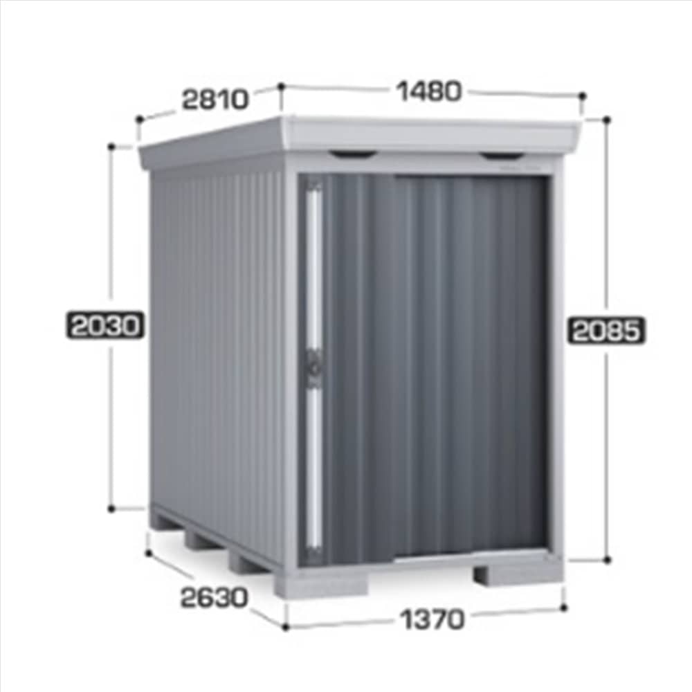 イナバ フォルタ FS−1426S 一般型・多雪型 棚板4枚付属 工事付きパック