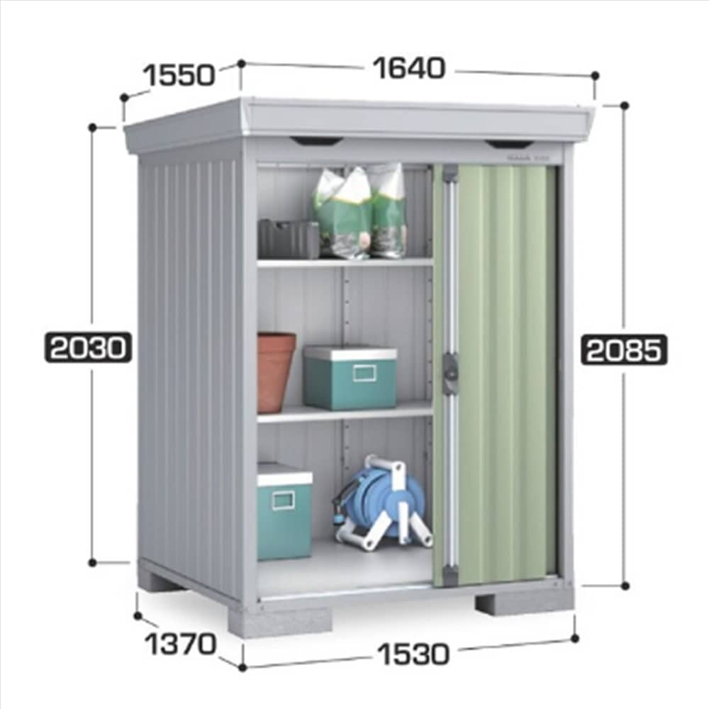 イナバ フォルタ FS−1514S 一般型・多雪型 棚板2枚付属 工事付きパック