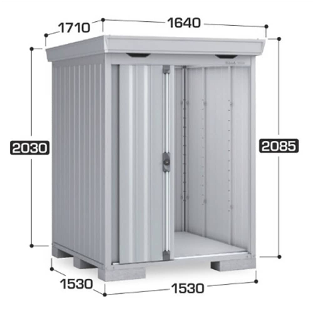 イナバ フォルタ FS−1515S 一般型・多雪型 棚板2枚付属 工事付きパック