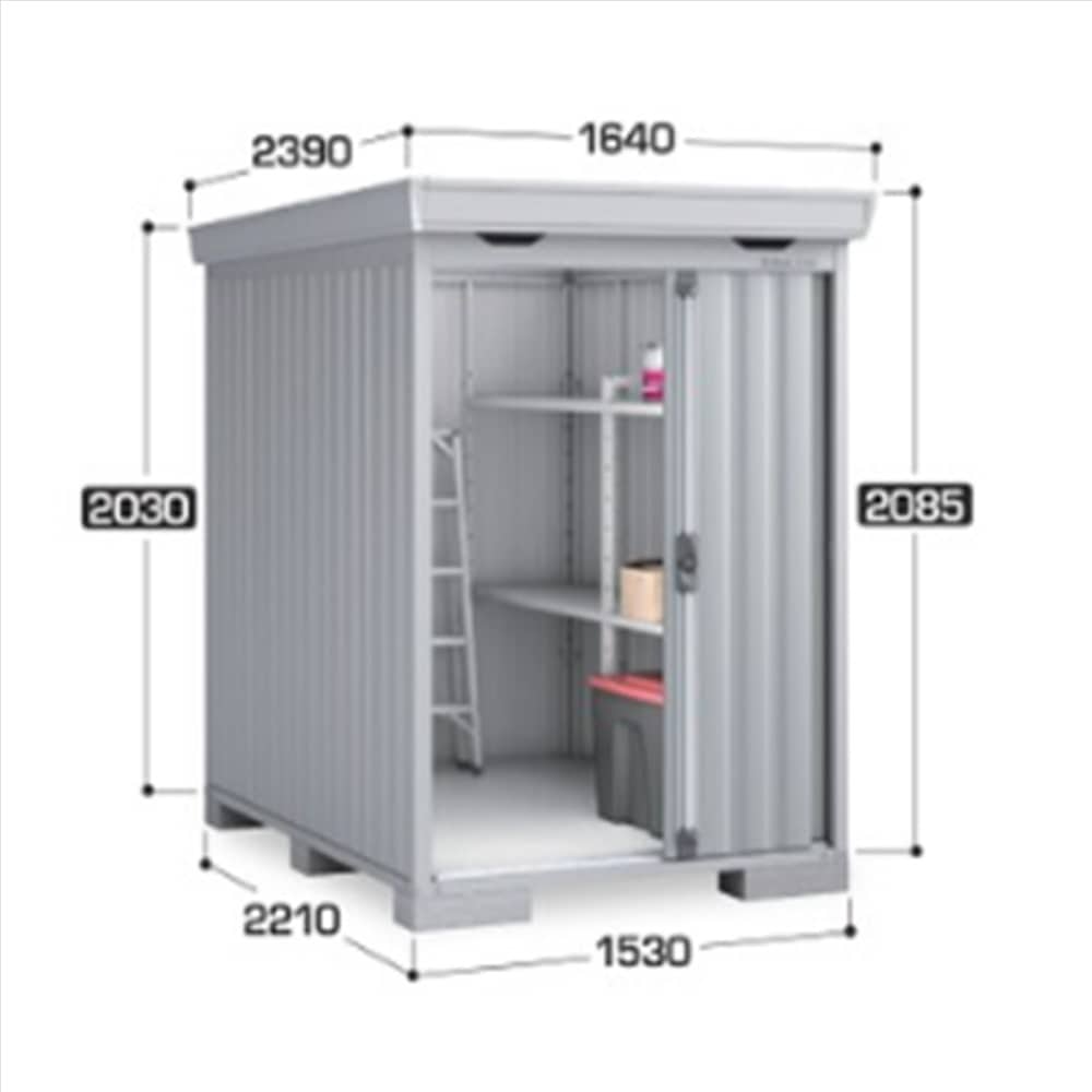 イナバ フォルタ FS−1522S 一般型・多雪型 棚板4枚付属 工事付きパック