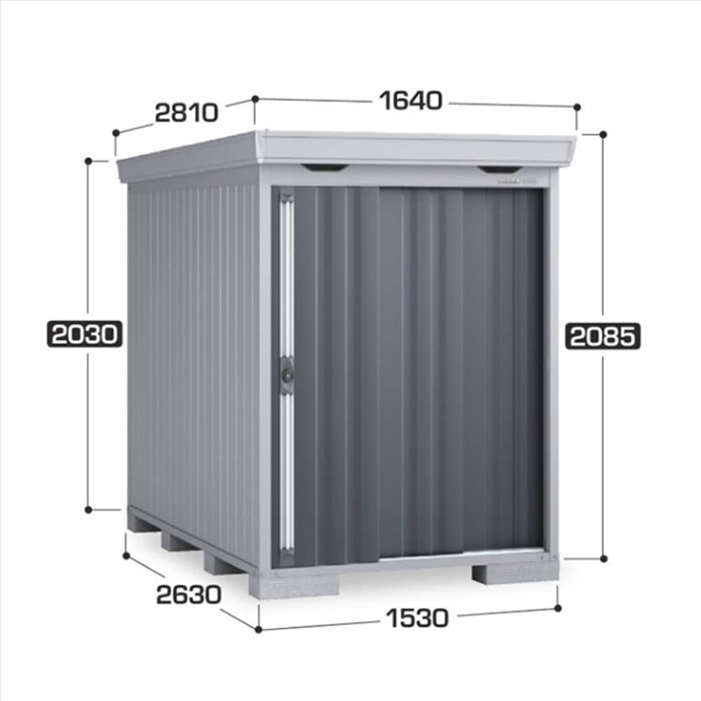 イナバ フォルタ FS−1526S 一般型・多雪型 棚板4枚付属 工事付きパック