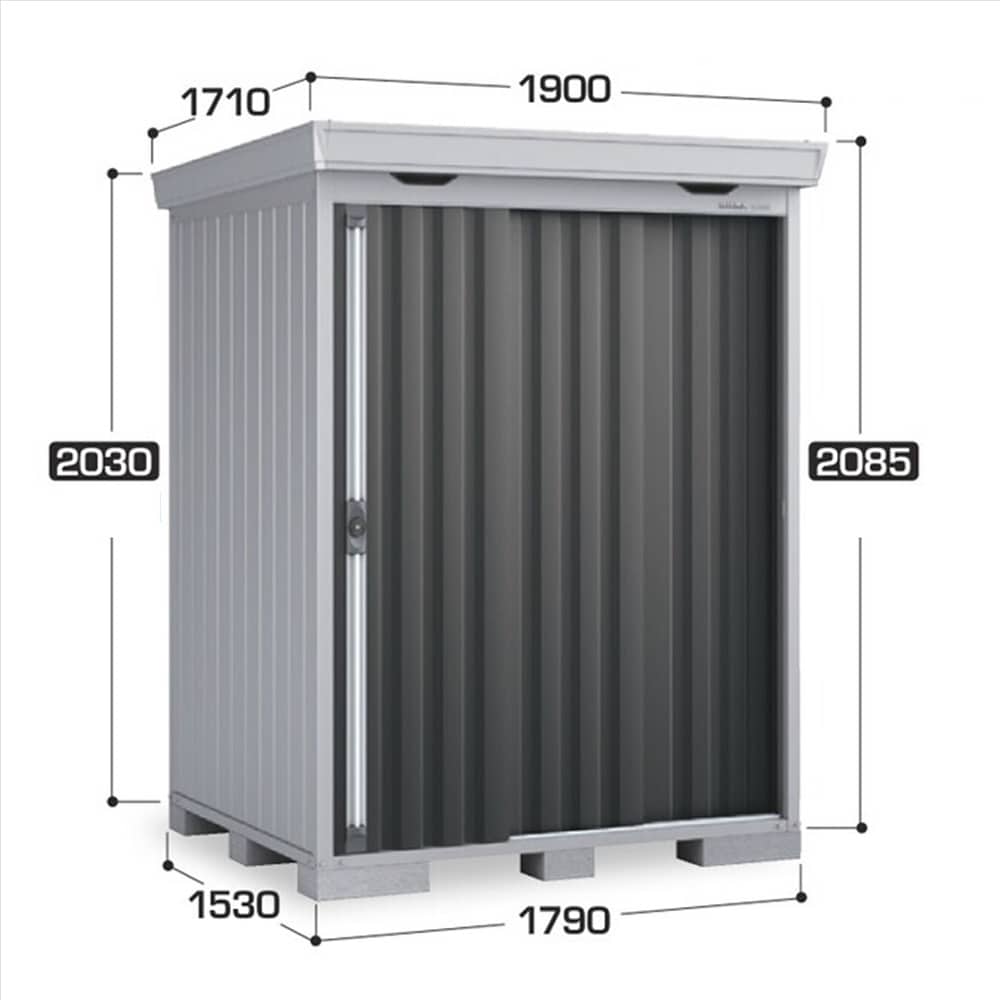 イナバフォルタFS−1815S一般型 棚板4枚付属 工事付きパック