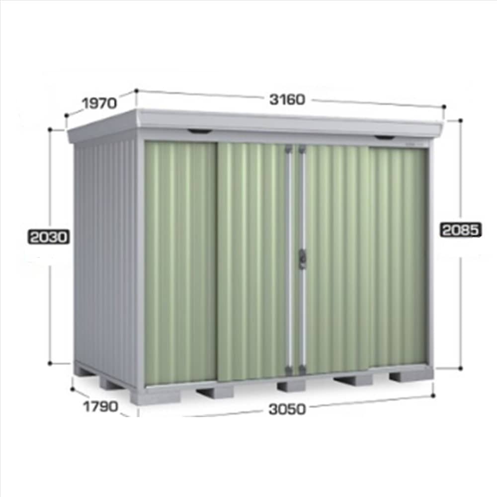 イナバ フォルタ FS−3018S 多雪型 棚板4枚付属 工事付きパック