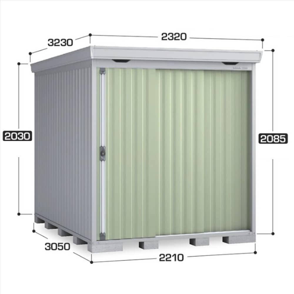 イナバ フォルタ FS−2230S(耐A)豪雪型 棚板4枚付属 工事付きパック