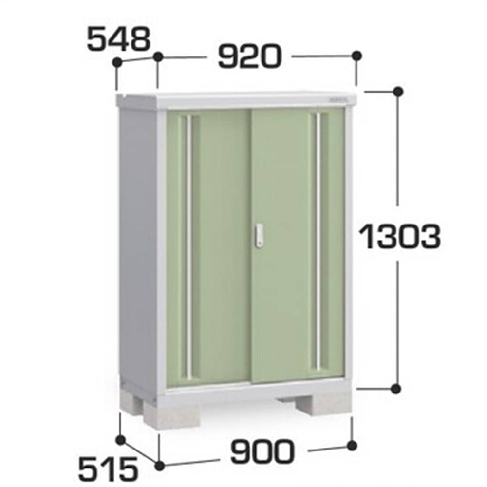 イナバ シンプリー MJX−095C 全面棚タイプ 棚板2枚付属 工事付きパック