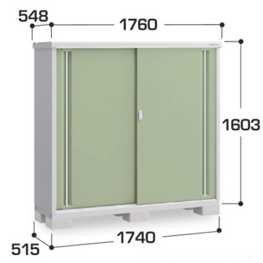 イナバ シンプリー MJX−175D 全面棚タイプ 棚板4枚付属 工事付きパック