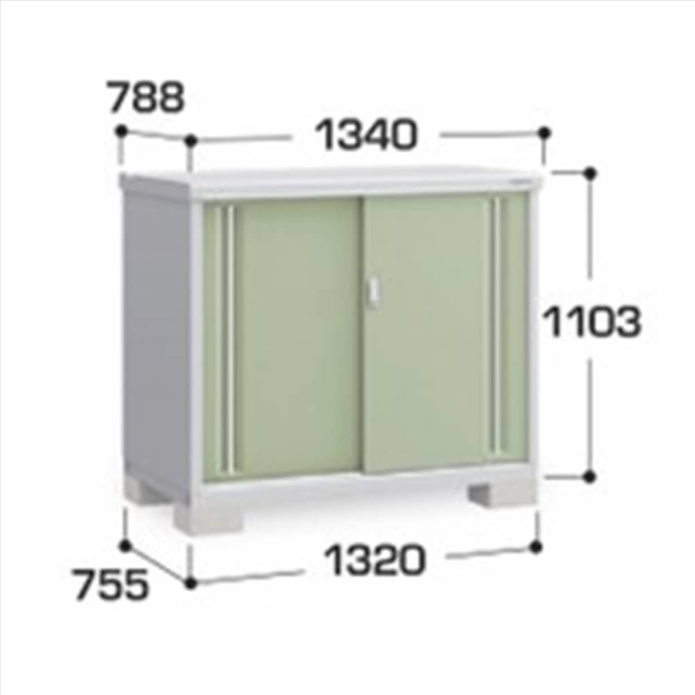 イナバ シンプリー MJX−137BP 長もの収納タイプ 棚板1枚付属 工事付きパック