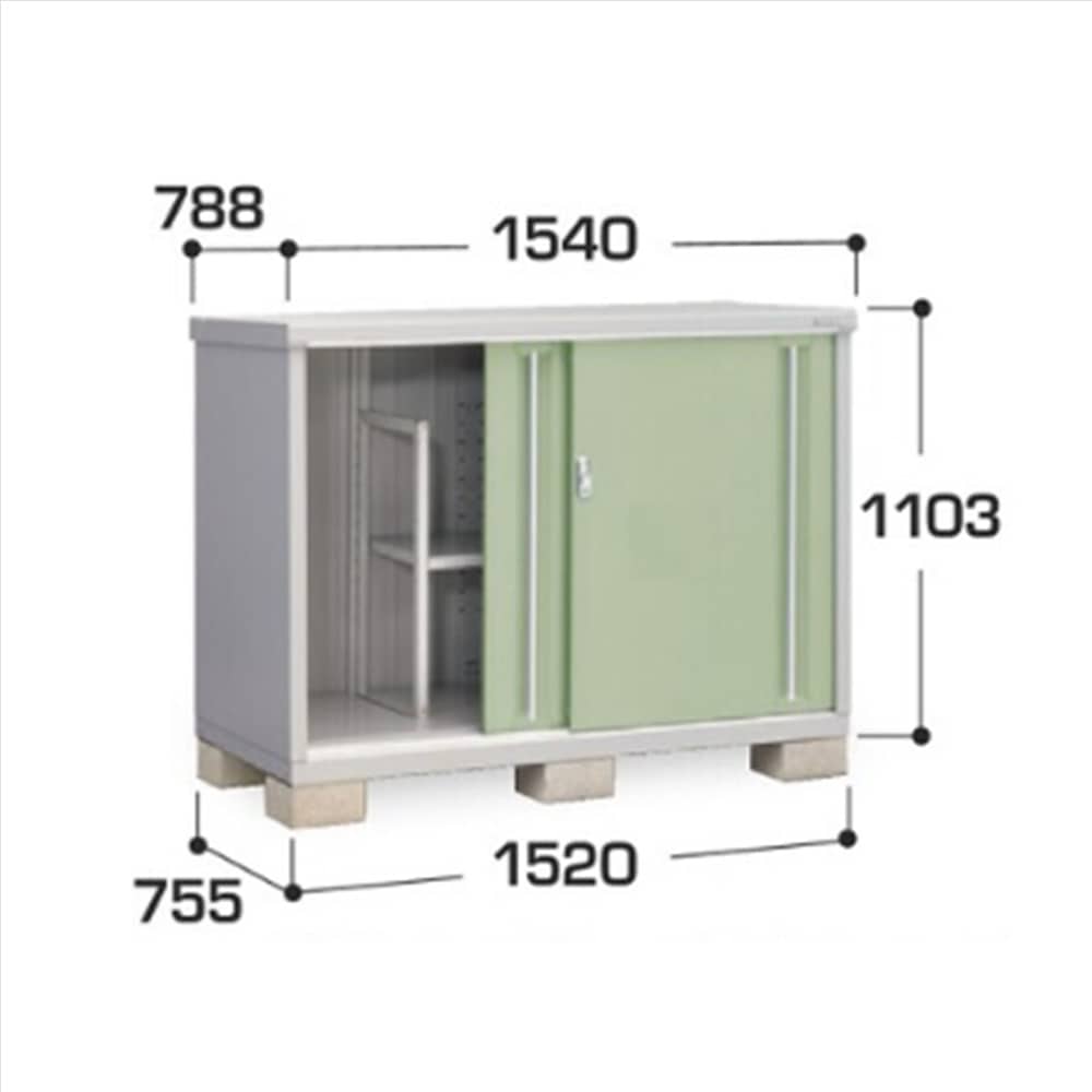 イナバ シンプリー MJX−157BP 長もの収納タイプ 棚板1枚付属 工事付きパック