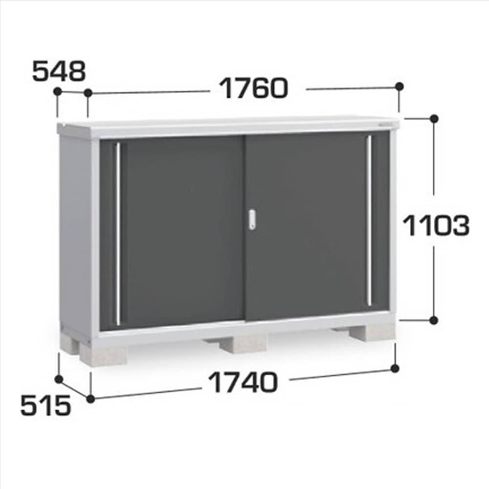 イナバ シンプリー MJX−175BP 長もの収納タイプ 棚板1枚付属 工事付きパック