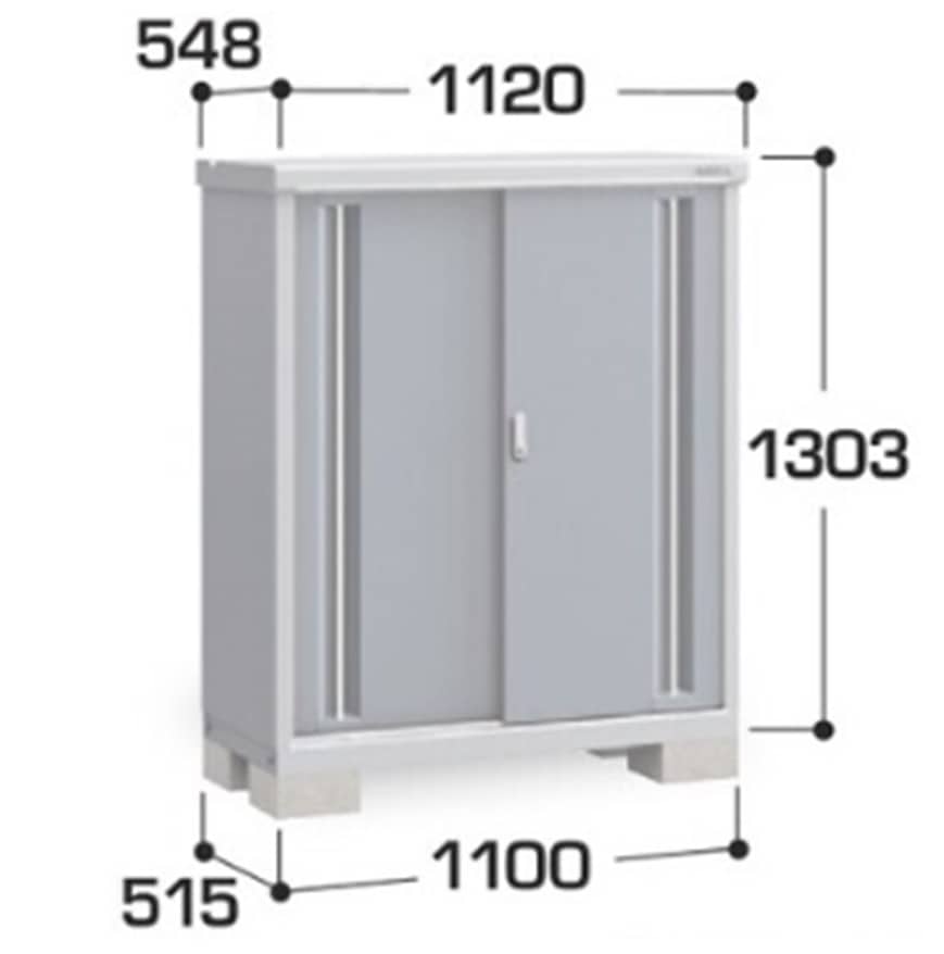 イナバ シンプリー MJX−115CP 長もの収納タイプ 棚板2枚付属 工事付きパック