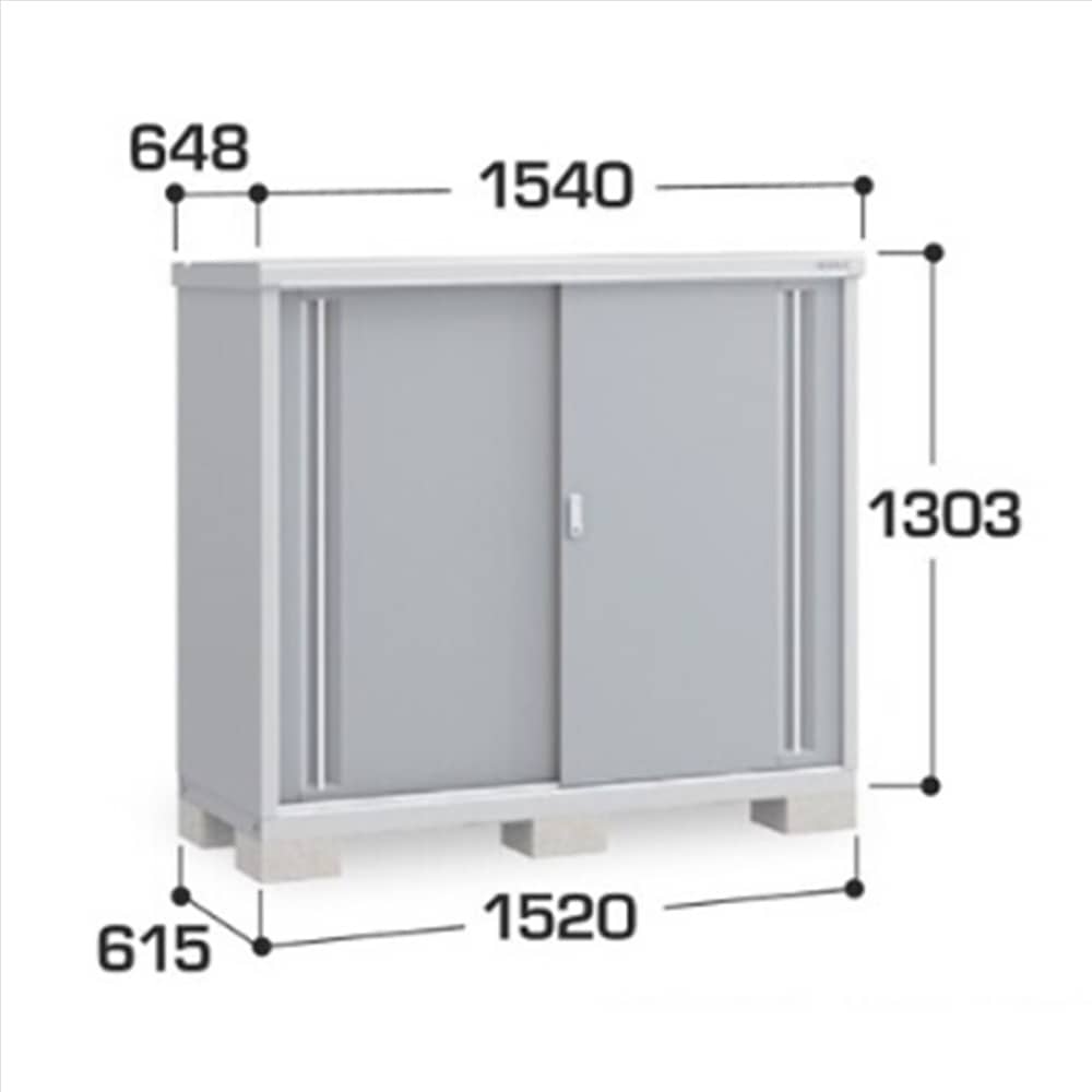 イナバ シンプリー MJX−156CP 長もの収納タイプ 棚板2枚付属 工事付きパック