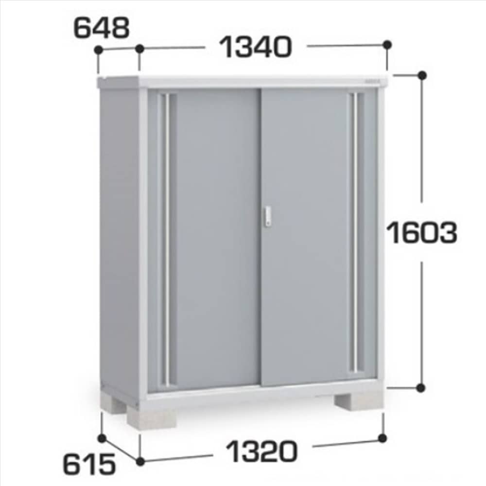イナバ シンプリー MJX−136DP 長もの収納タイプ 棚板2枚付属 工事付きパック