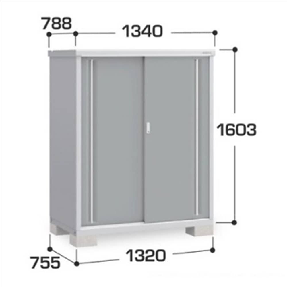 イナバ シンプリー MJX−137DP 長もの収納タイプ 棚板2枚付属工事付きパック