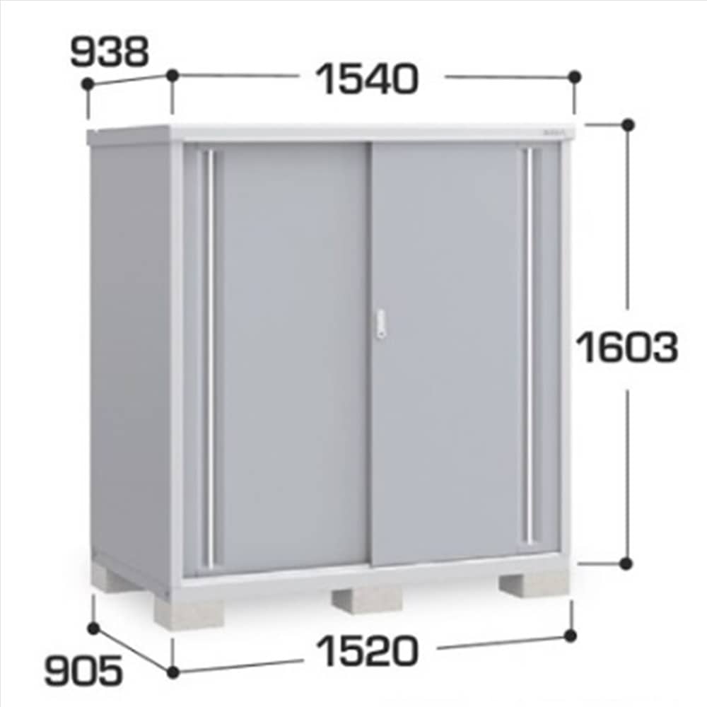 イナバ シンプリー MJX−159DP 長もの収納タイプ 棚板2枚付属 工事付きパック