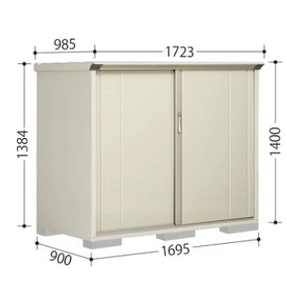 田窪物置 グランプレステージ ジャンプ GP−179CF 全面棚タイプ 棚板4枚付属 工事付きパック