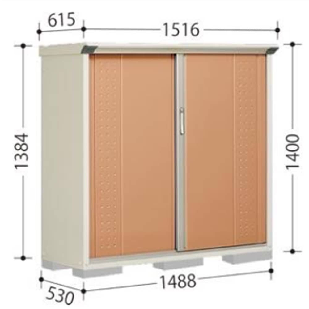 田窪物置 グランプレステージ ジャンプ GP−155CT たて置きタイプ 棚板2枚・ネット棚1枚付属 工事付きパック